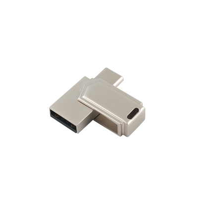 13 گرام زنک آلیاژ USB 3.0 و نوع C حافظه با رمز عبور داده ها و لوگو USB لیزر