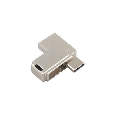 13 گرام زنک آلیاژ USB 3.0 و نوع C حافظه با رمز عبور داده ها و لوگو USB لیزر
