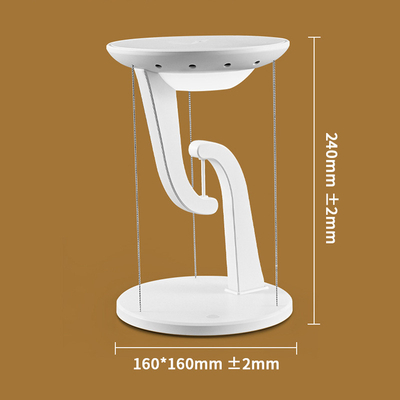 شارژر بی سیم تاشو 240 * 160MM اندازه با LED و ظرفیت ذخیره سازی