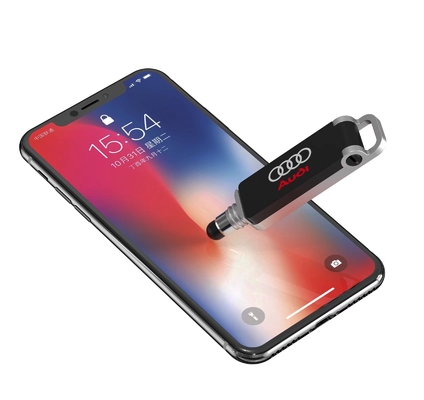 اسپید متال USB فلش درایو با فلاش تست تمام H2 یا Beach32 آزمون عبور خواندن 15-20MB/s نقره سفارشی ساخته شده