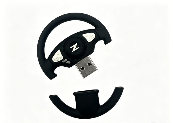 قالب باز توسط درایوهای فلش USB سفارشی با حافظه USB شکل فرمان ماشین