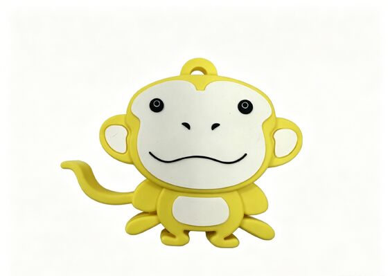 سفارشی شکل توسط میمون قالب PVC شخصی USB فلش درایو با گزینه رمزگذاری داده برای بازاریابی و دسترسی امن به داده