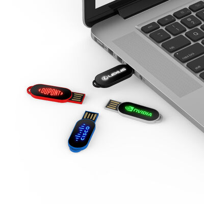 USB 2.0 و USB 3.0 LED USB Stick پشتیبانی کامل و فلش از آپلود داده مناسب برای برنامه های کاربردی تجاری