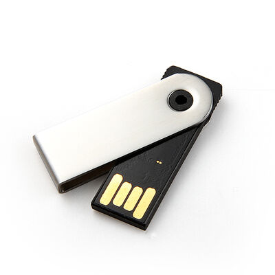 USB 2.0 و USB 3.0 فلزی USB فلش درایو مدل مینی باتری سبک سبک دوام قابل حمل ذخیره سازی چرخش USB فلش درایو