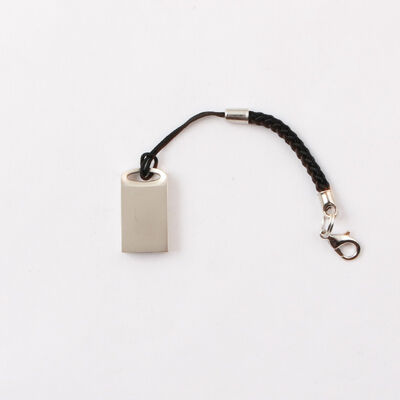 Usb فلزی با جاکلیدی فلزی USB Flash Drive لوگو لیزری طراحی سفارشی را دنبال کنید