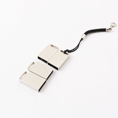 Usb فلزی با جاکلیدی فلزی USB Flash Drive لوگو لیزری طراحی سفارشی را دنبال کنید