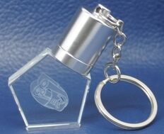 In The Shape Of A Bottle Crystal Usb Flash Drive 3.0 Fast Transfer Speed Durable Design Crystal Can Engraving Logo