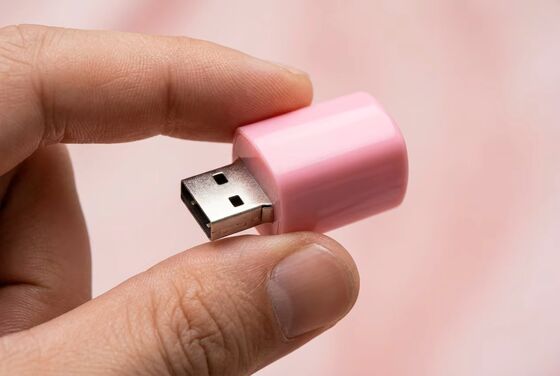 1GB پلاستیکی USB Stick رنگ آبی اختیاری AES 128bit رمزگذاری سبک وزن و ماندگار فلش درایو مناسب برای هر روز