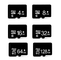کارت حافظه Micro SD کلاس 10 TF 256 گیگابایت 2 ترابایت برای دوربین تلفن GPRS
