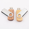 لوگو حک رنگی بامبو چوبی چوبی درایو USB درایو فلزی