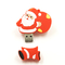 قالب باز درایوهای فلش USB سفارشی 128 گیگابایتی Cartoon Shapes کریسمس USB 2.0 USB 3.0