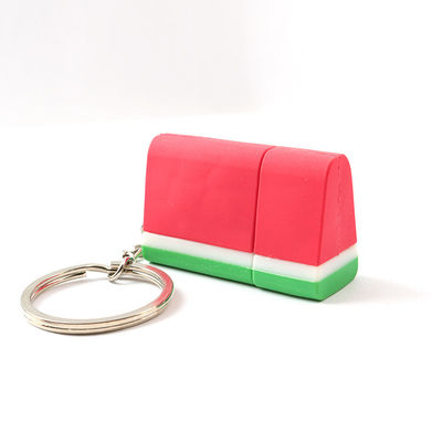 قالب باز PVC استیک USB هندوانه توت فرنگی شکلات ناز