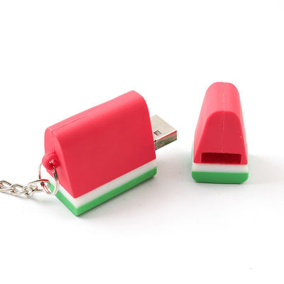قالب باز PVC استیک USB هندوانه توت فرنگی شکلات ناز