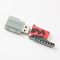 درایوهای USB چاپ شده سفارشی 2 بعدی نرم 8M/s 256 گیگابایت هدیه برای تبلیغات