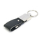 استیک USB چرمی فلزی 2.0 با نقش برجسته / لیزر / چاپ لوگو