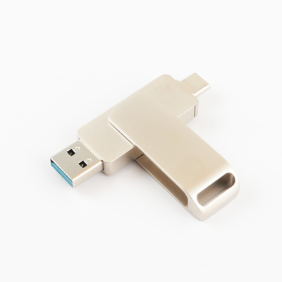نوع C Twist Metal USB Flash Drive 2.0 and 3.0 High Speed ​​256GB 128GB