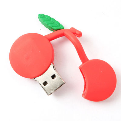 درایو فلش USB سفارشی شده به شکل گیلاس در حال آپلود داده ها و ویدو به صورت رایگان 64G