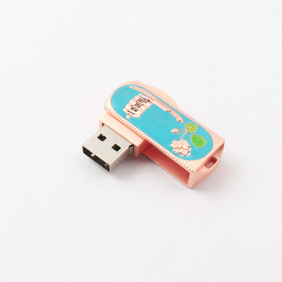 Engraving Flowers 3.0 2.0 Twist USB Flash Drive Mold 360 Degree