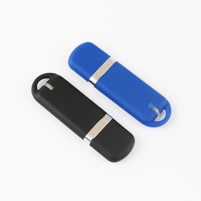 لوگوی CMYK استیک USB پلاستیکی با سرعت سریع ساخته شده با / بدون بدنه روغن لاستیکی