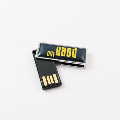 مینی فلزی USB Pen Drive Nice Doming Logo USB 2.0 64GB 128GB 256GB 20MB / S