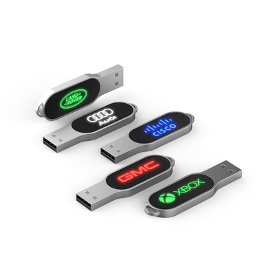 هنگام کار نور LED درایو USB کریستالی براق 32 گیگابایت 64 گیگابایت 128 گیگابایت خواهد بود