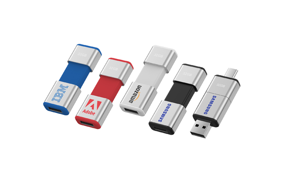 Fast Speed ​​Type C Pendrive Easy to Flexible 64GB 128GB 256GB