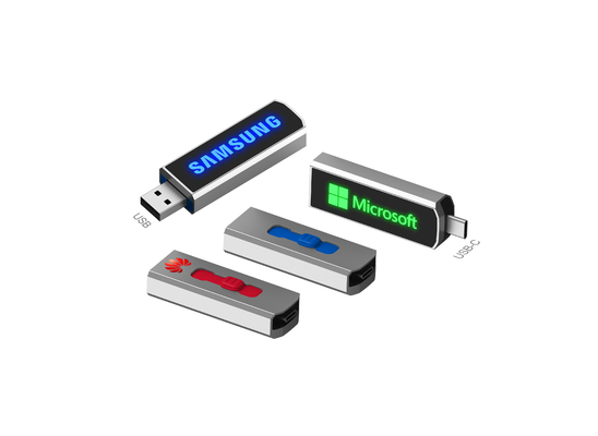 Fast Speed ​​Type C USB Flash Drive مطابق با گواهینامه آمریکایی 128GB 256GB