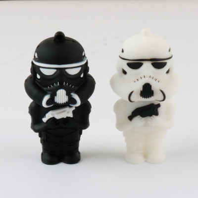 درایوهای فلش USB سفارشی Cartoon Shaped 3D 2.0 3.0 512GB 1TB 2TB PVC Open Mold