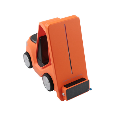 ساعت زنگ دار چراغ شب 5 In1 Car Shape Car 15w Wireless Charging Station Truck Shaped