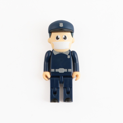 People Memory Stick سریع یو اس بی را با سر قالب باز PVC شکل می دهد