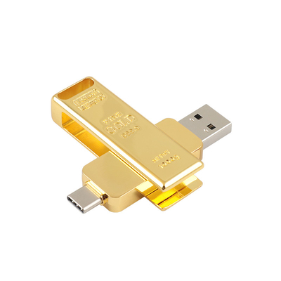 میله طلایی شکل TYPE C USB 3.0 Fast Speed ​​match EU and US Standard
