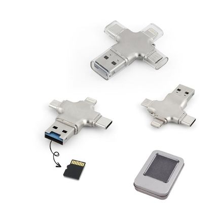 4 درایو فلش USB OTG در One نوع C 2.0 3.0 30MB/S برای گوشی اندروید