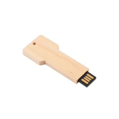 کلید بامبو سازگار با محیط زیست درایو فلش USB چوبی عملکرد 98 سیستم کیسه OPP یا جعبه دیگر