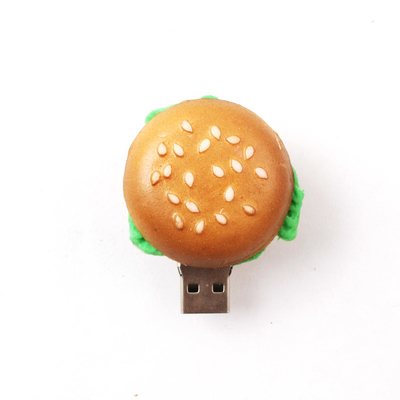 KFC مک دونالد هامبرگر شکل USB فلش درایو سفارشی برای غذای مصنوعی هدیه های شرکت