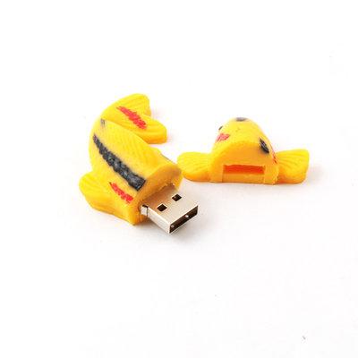 درایوهای فلش USB سفارشی ساخته شده توسط USB 3.0 رابط شکل ماهی کیک برنج