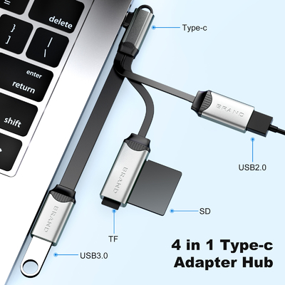 کابل هاب برای خواندن برای کارت TF کارت SD USB 2.0 و USB 3.0 انتقال سریع داده