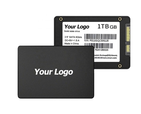 ظرفیت بالا 2.5 اینچ SATA SSD 128GB با مقاومت لرزش 10-2000Hz و مصرف برق
