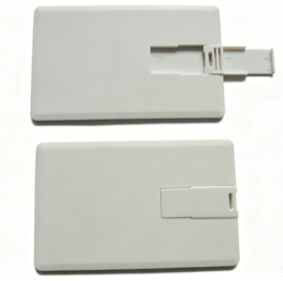 سرعت نوشتن 2.0 8-15mbs کارت اعتباری USB فلش درایو با لوگو پشتیبانی OEM ساخت ماندگار و طراحی آسان برای حمل