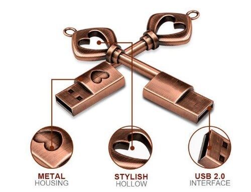 طراحی سفارشی درایو فلش USB Key Key با سرعت 10 مگابایت مناسب برای ذخیره سازی دیجیتال قابل حمل و مدیریت داده ها