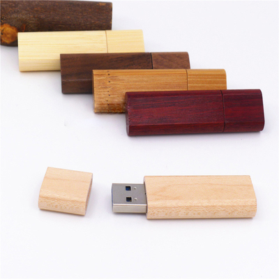 ODM Maple Bamboo Usb Stick 2.0 3.0 256GB فلش چوبی با طناب
