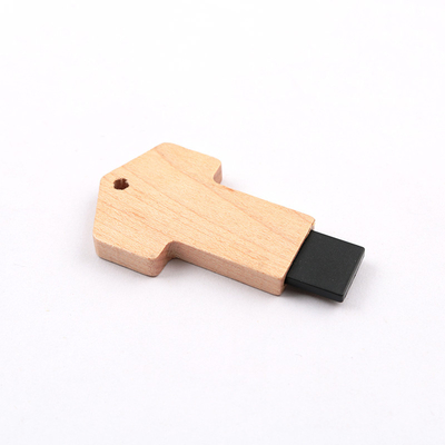 کلید درایو فلش USB چوبی افرا با قابلیت خواندن سریع 64 گیگابایت 128 گیگابایت 256 گیگابایت