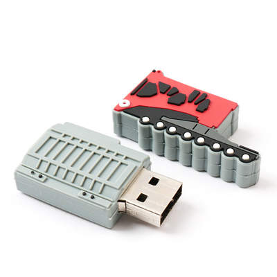 درایوهای USB چاپ شده سفارشی 2 بعدی نرم 8M/s 256 گیگابایت هدیه برای تبلیغات
