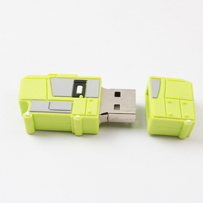 مواد PVC ساخته شده توسط درایوهای فلش USB شکل سفارشی 2.0 3.0 نوع فلش فلزی