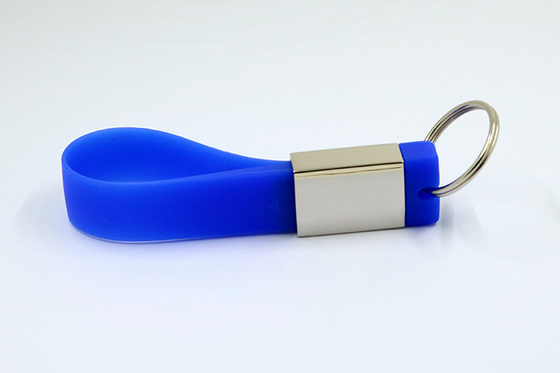 درایو USB 64 گیگابایتی مچ بند سیلیکونی فلش UDP ضد آب با حلقه کلید