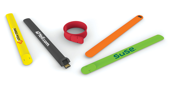 OEM ODM سیلیکون مچ بند USB 2.0 فلش درایو 128 گیگابایت UDP Flash 10MB/S