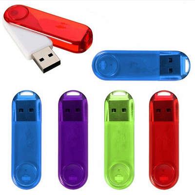 قاب شفاف 64 گیگابایتی 2.0 3.0 Twist USB Flash Drive 80MB/S با حافظه کامل