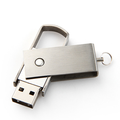 Metal Twist USB Drive 2.0 Rotate 360 ​​Degree Memory Full 64G 128G