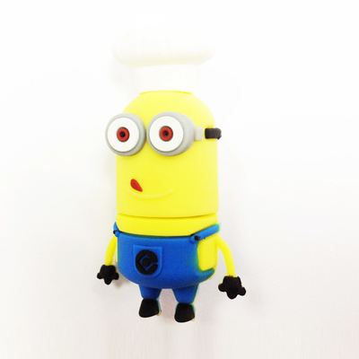 قالب باز PVC سفارشی توسط Minions Cartoon Character USB 2.0 and 3.0 Fast