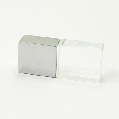 ODM Small Crystal USB Stick 2.0 8GB 16GB حکاکی لوگو با نور LED
