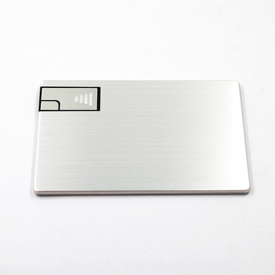 کارت اعتباری Silver Metal 2.0 USB Sticks 16GB 32GB ROSH تایید شده